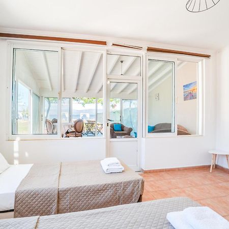Sandy Beach Houses - Sea View Kávos Dış mekan fotoğraf